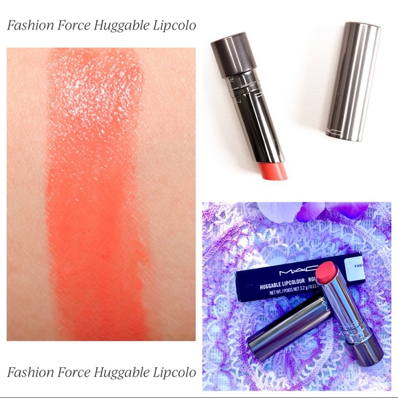🎉HP🎊 NIB “FASHION FORCE” Huggable Lipcolour Gel Gloss Semi Opaque Coral - Picture 16 of 16